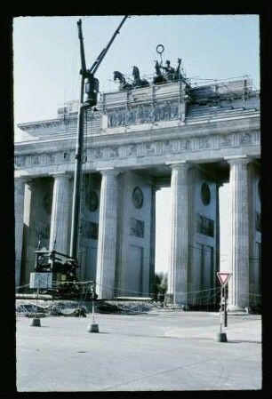Brandenburger Tor 5.10.58.