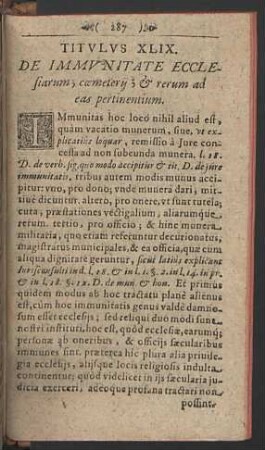 Titulus XLIX.