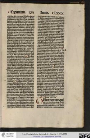 Lectio CLXXIX.