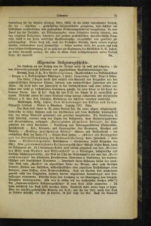 Allgemeine Religionsgeschichte