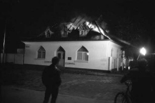 Brand in einem Wohn- und Bürogebäude in der Zeppelinstraße am Westbahnhof