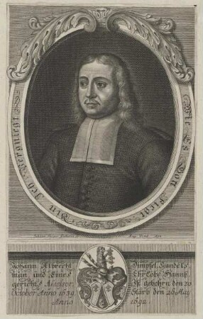 Bildnis des Johann Albrecht Dimpfel