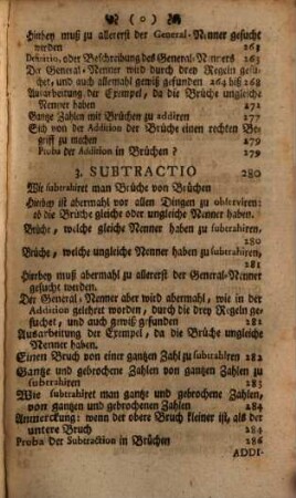 Systema Arithmeticum Speciosum : Das ist: Ein auf die neueste Art wohleingerichtetes Vollkommenes Rechen-Buch, Worinnen Alle Aufgaben durch eine Allgemeine Regel Vermittelst der Teutschen Heb-Kunst, so nur in dreyen Regeln bestehet, ohne die sogenannte Italiänische, oder Welsche Practica, durch alle Arithmetische Regeln, so in vita communi nütz- und nöthig sind, behend, kurtz, leicht, lustig, und gleichsam spielend resolvirt und beantwortet werden. Nebst einem Anhang Der Decimal-Rechnung, Ausziehung der Quadrat und Cubic-Wurtzel, auch andern zur Geometrie, Oeconomie &c. nützlichen Exempeln Dergestalt von Wort zu Wort beschrieben, und durch Exempel deutlich erklähret, daß ein Liebhaber die in allen Ständen, so hochnöthig- als nützliche Rechen-Kunst in kurtzer Zeit ohne mündlichen Unterrichtnicht nur gründlich erlernen und fassen, sondern auch hinwiederum andere darinnen glücklich informiren kan; Wie auch Ein aus Rechnungs-Tabellen bestehender Immerwährender Calender
