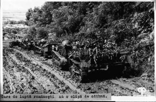 Ostfront: Rumänische Tanks [Panzer] in der Ukraine