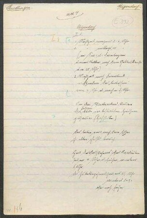 Konferenzaufsatz Uigendorf, Unlingen, Kr. Biberach OA Riedlingen