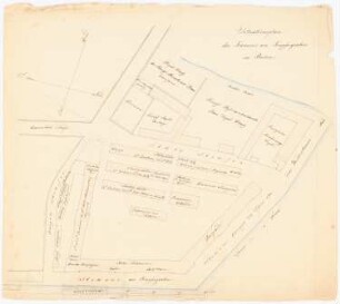 Kaserne am Kupfergraben, Berlin: Lageplan