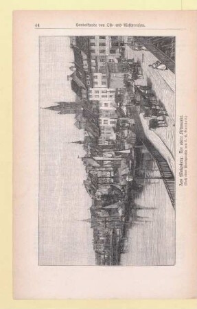 Aus Königsberg: Der obere Fischmarkt