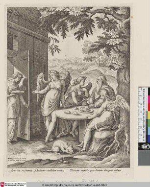 [The Annunciation of Isaac's Birth to Abraham; Die Verkündigung von Isaaks Geburt]