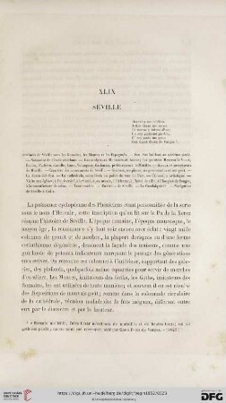 XLIX. Séville
