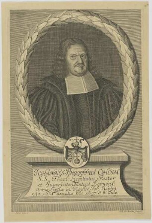 Bildnis des Johannes Philippus Oheim