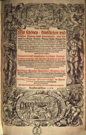 Neuw Kreuterbuch ..., 1