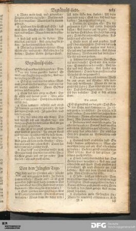 Begräbnüß-Liedt.