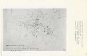 Kunstbibliothek, Berlin-Tiergarten (Diplomarbeit bei Kurt Dübbers): Grundriss Obergeschoss 1:200