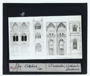 Kathedrale von Ely und Kathedrale von Winchester