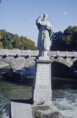 Maximilianbrücke ü. d. Isar in München