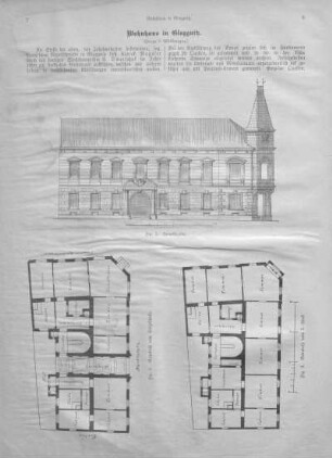 Wohnhaus in Gloggnitz.