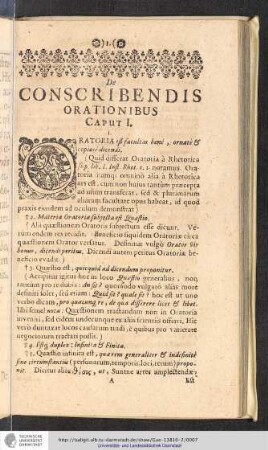 De Conscribendis orationibus