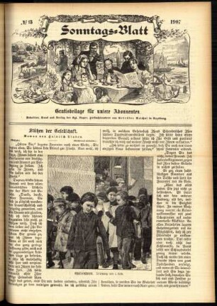 Ausgabe vom Sonntag, den 31. März 1907.