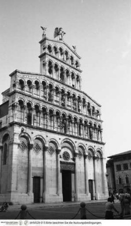 San Michele in Foro, Westfassade