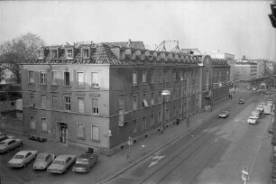 Ungewisse Zukunft des Alten Vincentiuskrankenhauses in der Kriegsstraße 49 am Karlstor