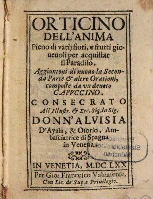 Orticino dell'anima