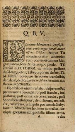 Joann. Frid. Mayeri, doctoris et professoris theologi ... Logica pontificiorum : alogos in gratiam Novae in Silesiae terminis Alastorum Academiae Scripta