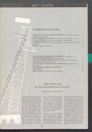 Arch+-Zeitung
