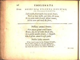 Amori Qvæ Pvlchra Non Svnt, Ea Pvlchra Videntvr.
