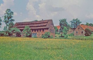 Amsincksche Drahtmühle mit Wiese davor