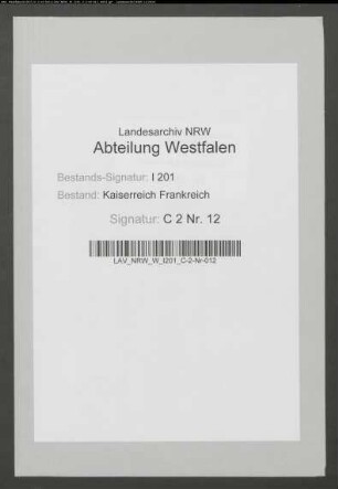 Etat der Einkünfte und Ausgaben des St. Marienstifts in Minden.