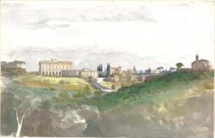 Neureuther, Gottfried von; Rom (Italien); Villa Albani - Ansicht