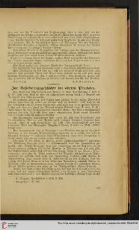 1: Zur Besiedelungsgeschichte des oberen Pfinztales