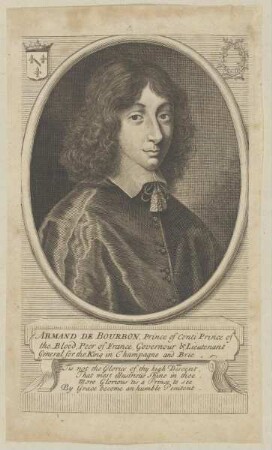 Bildnis des Armand de Bourbon of Conti