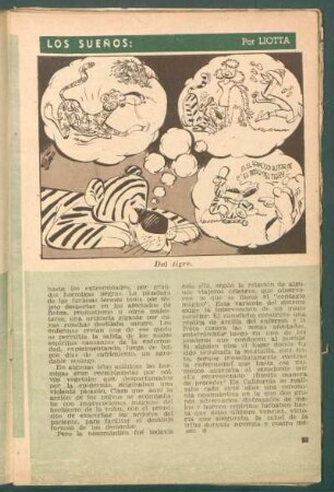 Los sueños: del tigre - [Dibujo]