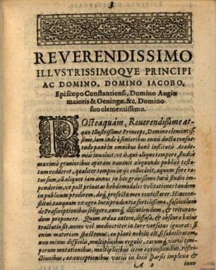 Theoremata Ivridica, De Vsvcapionibvs Et Praescriptionibvs