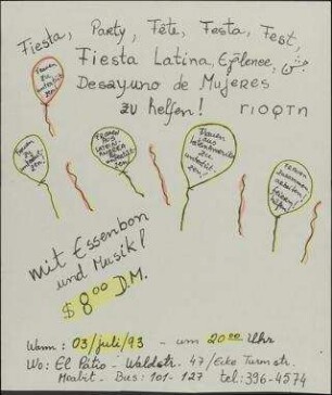 Fiesta Latina Desaynno de Mujeres