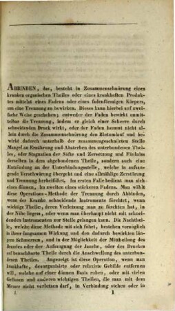 Handwörterbuch der gesammten Chirurgie und Augenheilkunde. 1