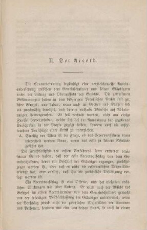II. Der Accord.