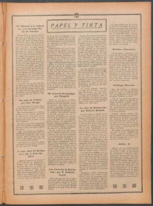 "Noticias literarias"