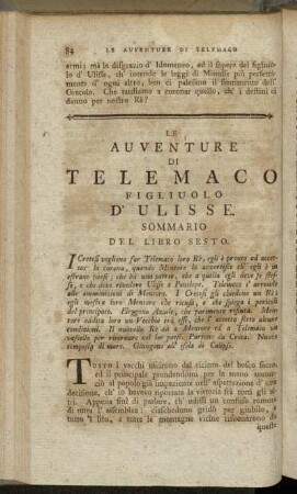 Libro Sesto.