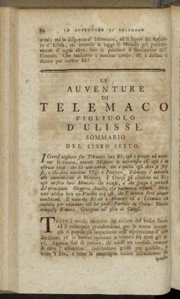 Libro Sesto.