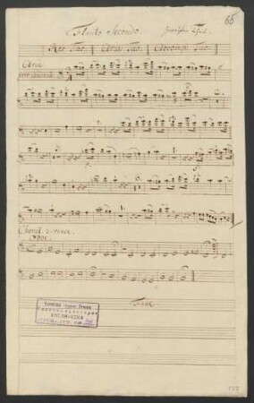 Flauto II / Oboe II