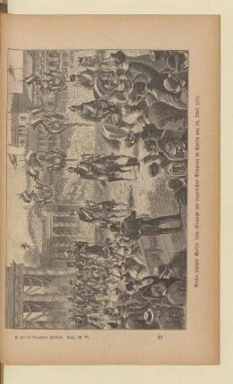 Unser jetziger Kaiser beim Einzug der siegreichen Truppen in Berlin am 16. Juni 1871
