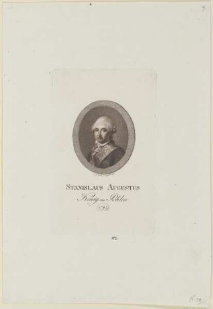 Bildnis des Stanislaus Augustus von Pohlen