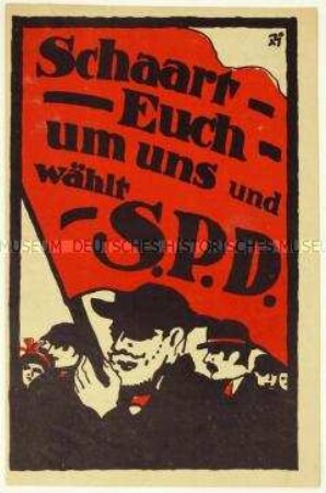 Aufruf der SPD zur Reichstagswahl 1920