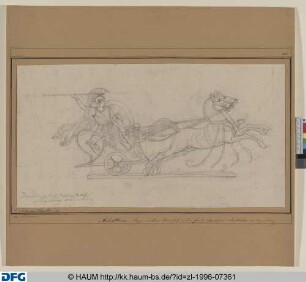 Achilleus im Streitwagen