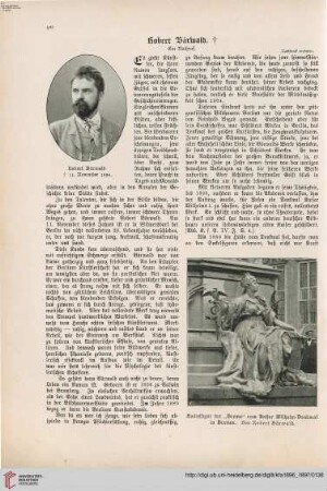 12: Robert Bärwald : ein Nachruf