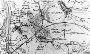 Zeithain-Röderau-Bobersen. Oberreit, Sect. Oschatz, 1839/40