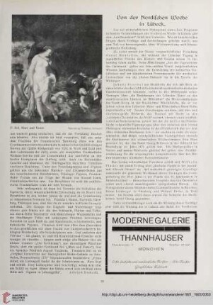 3/4: Von der Nordischen Woche in Lübeck
