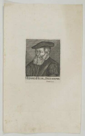 Bildnis des Heinrich Heldt